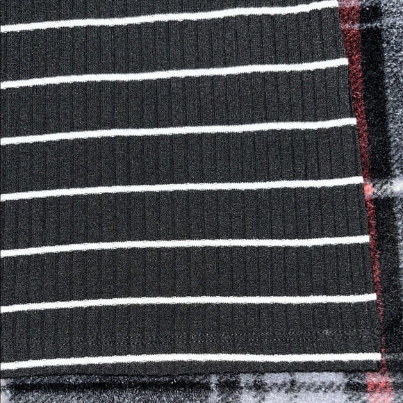 Arizona Jean Company Black and White Striped Mini Dress - Picture 4 of 9